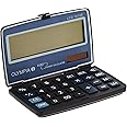 Olympia Pocket Calculator, LCD-1010E - 10 Digits, Steel Blue Colour - OLCA4683