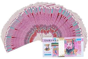 FRANGOO 300 Pcs Chinese Joss Paper Money Heaven Hell Bank Note Sacrifice Supplies for Funeral Sacrifices to Ancestors