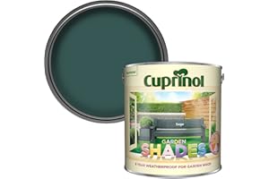 Cuprinol Garden Shades Exterior Woodcare, Sage, 2.5 Litres