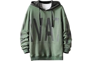 Moshtashio Felpa Uomo con Cappuccio Abbigliamento Felpe Stampa di Lettere Hoodie Sweatshirt Pullover Tops Autunno Inverno Moda