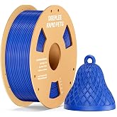 DEEPLEE PETG Quick 0.07 in, Blue, 1 kg Spool | Speed up to 600mm/s, high impact resistance, FDM compliant