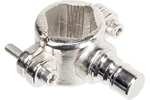 dobar® Supporto per Sella per guinzaglio Walky Dog Plus - Accessori per guinzaglio Bicicletta - Fissaggio distanziatore - Acciaio Inossidabile