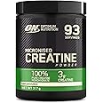 Optimum Nutrition mikronisiertes Kreatin-Pulver, 100% reines Kreatin-Monohydrat-Pulver für Leistung und Muskelkraft, ohne Ges