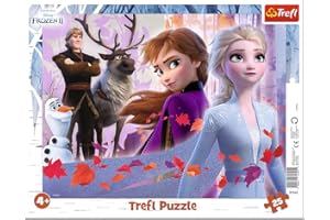 Trefl- Disney Frozen 2 25 Pezzi, Avventure nella Landa Ghiacciata, dai 4 Anni in su Puzzle, Colore