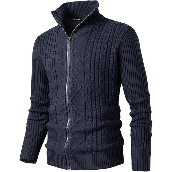 WE Fashion Heren gebreid vest met sjaalkraag -Maat XXL | bol