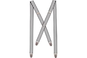 PIERROT - Tirantes para Hombre - Made in France - Garantía de por vida - 100% francés