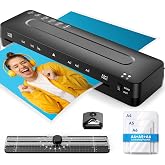 A3 Laminator Laminator Machine - 5 in 1 Laminator A3 and A4 Laminator | Guillotine A3 A4 A5 A6 in A3 Laminator Cold and Hot M
