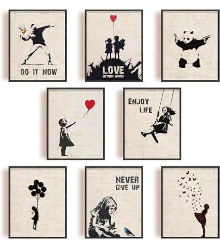 Rare Boy Meets Girl - Banksy Bristol NEW Modern Street Art Art