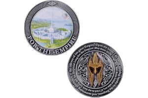 FaNaTtik The Elder Scrolls IV: Oblivion Imperial City Coin - Officiellt licensierad begränsad upplaga samlarobjekt - individuellt numrerade - 38 mm diameter