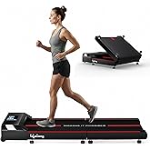 Lifelong Motorized 4.5 HP Foldable Walking Pad for Home | Treadmill for Home | 8 km/hr Speed | LED Display & Remote Control |