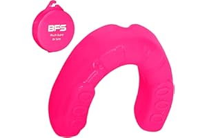 BFS IMPEX Mouth Guard Sports for Adults Best for Teeth,MMA Mouth Guard with Case for Boxing,Karate,Rugby,Football Mouth Guard (Pink)