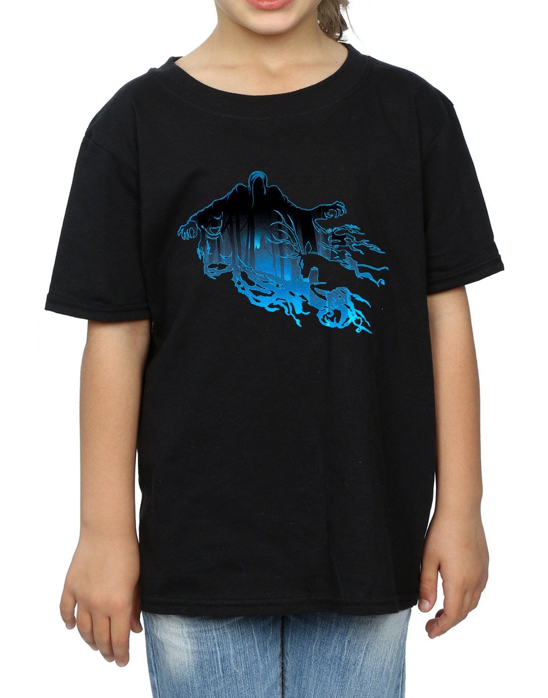 Harry-Potter-Mdchen-Dementor-Silhouette-T-Shirt