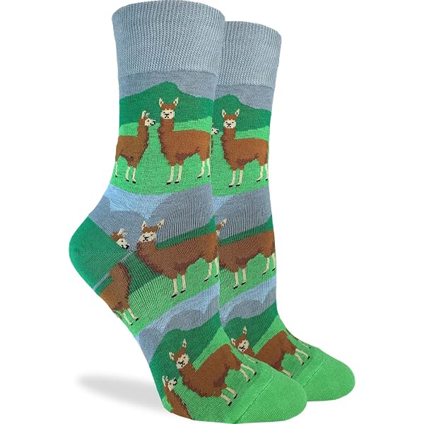 K. Bell Women's Holiday Fun Novelty Crew Socks - Christmas Cat Design, Fits Shoe Sizes 4-10 - View #4