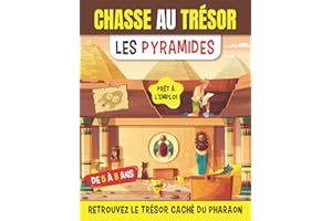 Chasse au Trésor Les Pyramides: Bien plus qu’un simple cahier d’activité sur l'égypte ! Un cadeau original pour filles et garçons de 5 à 8 ans avec ... ! Livre d’activité ludique pour enfant