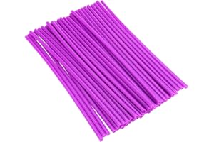 VORCOOL Protège Rayon de Vélo Spoke Skins Motocross Protecteur Couvre de Rayon (Violet) 75pcs