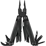 LEATHERMAN - Surge Multi-Tool mit 21 vielseitigen und starken Werkzeugen, Schwarz mit MOLLE Holster