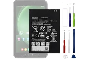 Swark 4 900 mAh nytt EB-BX306GBY batteri ersättning kompatibel med Galaxy Tab Active5 SM-X306B med uppdaterad reparationsverktygssats