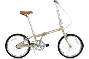 FabricBike Folding - Bici Pieghevole, Bicicletta Pieghevole 20', telaio in alluminio, Regolabile in Altezza, Facile da Trasportare.