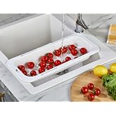 Deconox Sliding Retractable Practical Strainer, Sink Strainer, Salad Strainer (ASORTİ)
