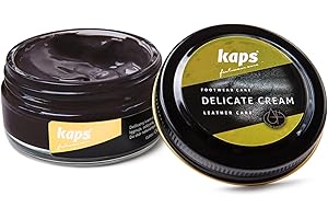 Kaps Crema per la Cura delle Scarpe, Cura Intensiva e Nutrimento per Pelle, Delicate, 70 Colori