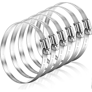 120 Stück PEX Crimp Ringe 1,9 Cm – 304 Edelstahl Einohr-Klemmen Set Für Rohrinstallationen