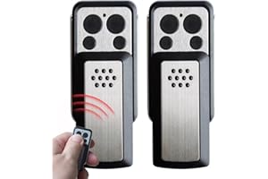 ANBWEHR 2 Pour 114253 Télécommande de Portail Coulissant à motorisation Télécommandes de Portail pour AVIDSEN 114253 104257 104251 Compatible avec la Marque Avidsen Extel