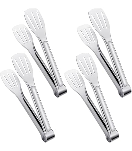 Edelstahl Servierzange 2-tlg. - Küchenzange Für Grill Und Salat