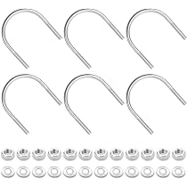 Kit De 80 Attaches U En Acier Inoxydable M4 M5 M6 M8 - Pour Motos, Voitures Anciennes Et Quads | Fixation Robuste