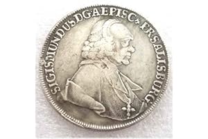 FKaiYin Moneda Antigua del Imperio Romano 1761 - Rey Filósofo - Moneda del Imperio Romano - Moneda Romana -Moneda Conmemorativa-Hobo Tipo de Moneda Níquel Experiencia futura