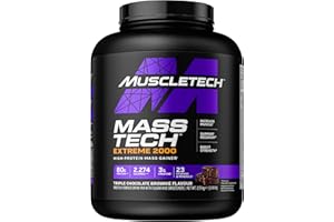 Muscletech - Mass Tech Extreme 2000 (2,7 Kg) - Ganadores - Ganador completo - Triple chocolate
