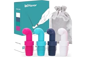 WHONOR Portable Bidet, Travel Bidet, The Movable Small Bidet for Bottle, Personal Handheld Toilet Bidet Shattaf for Women Care Baby Cleaning Hemorrhoids 4 Pack