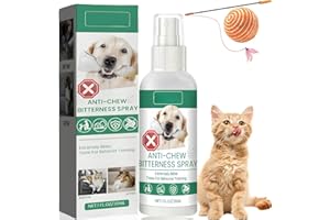 MUBUNI 30ML Anti Chew Spray for Dogs,Bitter Dog Spray for Behavior Training,Stop Chewing Spray for Dogs,No Chew Spray for Dogs Stop Chewing,Anti Chew Behavior Training Aid,Anti-Chew Corrector Spray for Dogs
