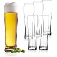 Montana :basic Weizenbierglas 6er Set – 500 Ml, Bauchige Form, Spülmaschinengeeignet