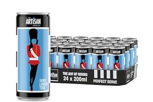 THE ARTISAN DRINKS COMPANY Artisan Skinny London Tonic Can, 200ml (Case 24)