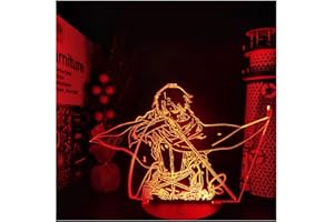 QQAAMZ Lámpara-3D Led Acrylic Lampada Toque Con Control Remoto,Luz Nocturna Para Decoración De Habitación Infantil,Regalos De Cumpleaños Y Navidad