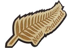 Printtoo New Zealand Souvenir en Bois Grave refrigerateur Aimant Collectibles Cadeau