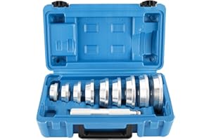 FreeTec Valisette de 10 outils comprenant des roulements, douilles, bagues, extracteur, enfonceur, gaz propulseur
