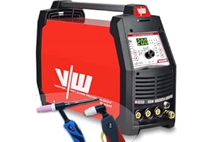 Poste de soudage combiné Tig avec fonction de soudage 200 amp et électrode 170 amp et coupe plasma 50 amp | Fonction d'impulsion - pré- et post-écoulement de gaz - onduleur - par Vector Welding
