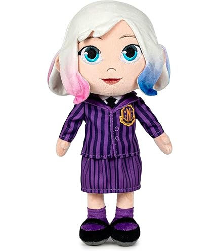 Play by Play Plüschtier Mittwoch WEDNESDAY Addams Schulteilung