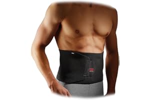 McDavid Podparcie pleców/pas do trymera talii - neoprenowa opaska podtrzymująca lędźwie do łagodzenia bólu i zapobiegania urazom z efektem kombinezonu do sauny