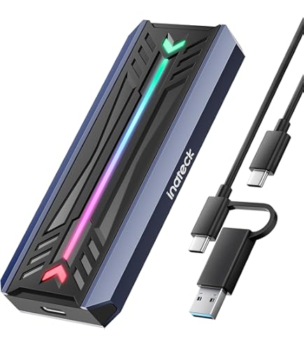 Lindy USB3.1 type A behuizing voor M.2 nvme SSD - Opslag - Producten