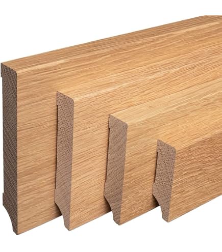 EGGER Home Sockelleiste Braun L422 – 2,4 M, Passend Zu EHL103 Brook Eiche Honig, Für Versteckte Kabel
