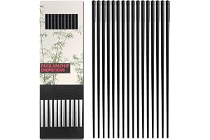10-pars Pinnset I Glasfiber, 24,5 Cm - Diskmaskinsäkra Sushi-pinnar