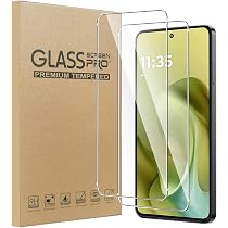 Vetro Temperato 9H Per Motorola Moto G86 5G | 3+2 Pellicole | Anti-graffio | Senza Bolle | HD Trasparente