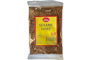 ZERDA SAVEURS D'ORIENT ZERDA Sésame Doré, 100% Naturel, 100g, Origine Soudan