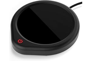 ORACER Kaffeetassenwärmer, Tassenwärmer mit Abschaltautomatik für den Schreibtisch, Teewasser-Milch-Wärmer, Kerzen-Wachs-Wärmer für die Heizplatte