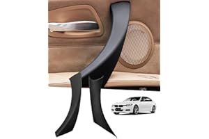 LALAIJDOU Maniglia interna della porta e90 e91，e90 maniglia interna della porta Compatibile con BMW Serie 3 E90 E91 (E90 Maniglia coperture sinistra nero)
