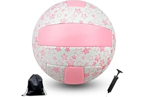 Aipwerer Pelota de Voleibol,Balon de voley de Playa,para Interior y Exterior Balón bolley de Playa de Tacto Suave para Playa,Jardín y Piscina,Balón Volei Oficial Talla 5