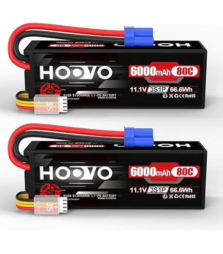 HRB LiPo Batterie 6000mAh 11.1V 50C 3S avec XT60 pour FPV Racing Quadricoptère Racing Drone HRB LiPo Batterie 6000mAh 11.1V 50C 3S avec XT60 pour FPV Racing Quadricoptère Racing Drone