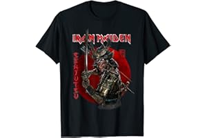 Iron Maiden - Senjutsu Eddie Red Circle Camiseta